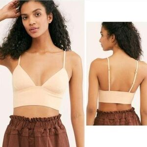 Free People Belle Of George Longline Bralette - M